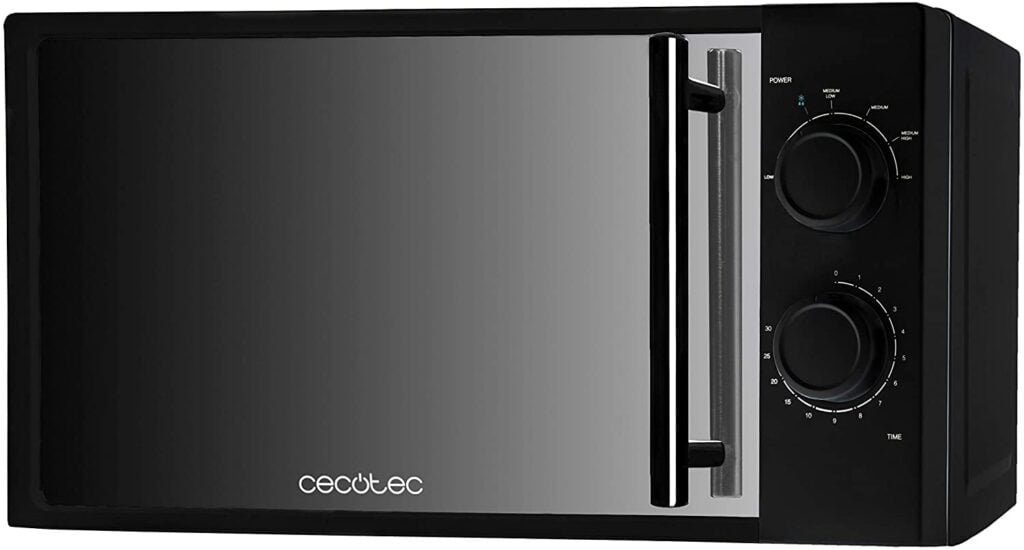 Cecotec All Black 1 mejor microondas